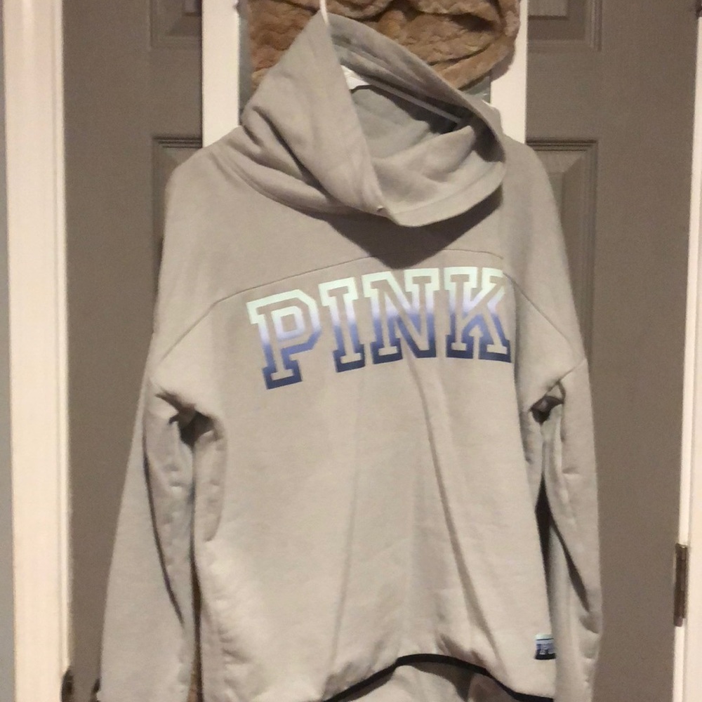 Vs Pink cowl neck sweatshirt